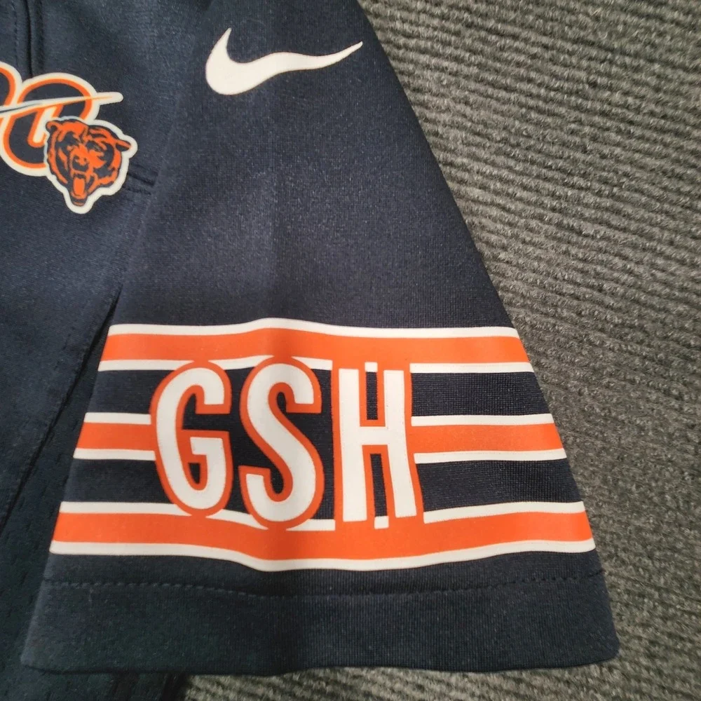 Nike Chicago Bears Mitchell Trubisky Youth Medium 10/12 Navy Blue Jersey
